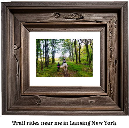 trail rides near me in Lansing, New York